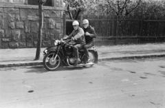 1968, Liszkay Ferenc, motorcycle with sidecar, Fortepan #287562