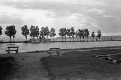 Hungary, Balatonszemes, hajókikötő., 1967, Liszkay Ferenc, Fortepan #287580