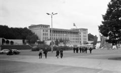 Germany, Leipzig, a Zentralstadion parkolója., 1969, Liszkay Ferenc, GDR, Fortepan #287631