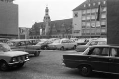 Germany, Leipzig, Markt, Messeamt am Markt, Régi Városháza, Messehaus am Markt., 1968, Liszkay Ferenc, GDR, Fortepan #287633