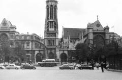 Franciaország, Párizs, Place du Louvre, Saint-Germain l'Auxerrois templom., 1962, Pécsi család, Fortepan #287687