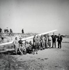 Hungary, Hármashatárhegy Airport, Budapest II., 1938, Fábián István, Budapest, Fortepan #287786