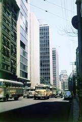 Brazília, Rio de Janeiro, Avenue Graça Aranha, távolban az Edifício Novo Mundo., 1962, Csaba László örökösei, Fortepan #288003