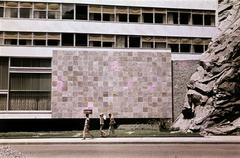 Brazília, Rio de Janeiro, az NSZK főkonzulátusának Rua Pinheiro Machado felőli homlokzata., 1962, Csaba László örökösei, Fortepan #288038