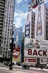 Brazília, Sao Paulo, Viaduto Jacareí, balra az Edifício Planalto a Rua Santo Amaro sarkán., 1962, Csaba László örökösei, Best of, Fortepan #288057