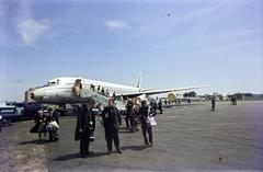 1964, Csaba László örökösei, McDonnell Douglas DC-8, Alitalia légitársaság, Fortepan #288172