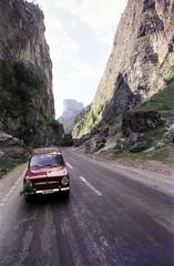 Romania,Transylvania, Békás-szoros., 1971, Csaba László örökösei, Best of, canyon, number plate, Fortepan #288257