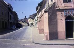 Romania,Transylvania, Brașov, Weisz Mihály utca (Strada Michael Weiss)., 1971, Csaba László örökösei, Fortepan #288261