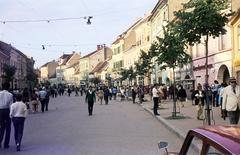 Romania,Transylvania, Sibiu, Strada Nicolae Bălcescu., 1971, Csaba László örökösei, Fortepan #288273