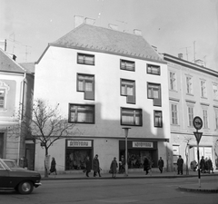 Magyarország, Sopron, Várkerület (Lenin körút) 108/a., 1973, Építésügyi Dokumentációs és Információs Központ, VÁTI, jelzőtábla, Fortepan #28829