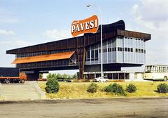 Olaszország, Montepulciano, Pavesi Autogrill az A1-es autópálya (Autostrada del Sole) mellett., 1974, Csaba László örökösei, Fortepan #288331