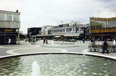 Svédország, Stockholm, Vällingby Torg, Vällingby Centrum (bevásárlóközpont)., 1977, Csaba László örökösei, Fortepan #288426