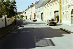 Ausztria, Ruszt, Hauptstraße., 1981, Csaba László örökösei, Fortepan #288545