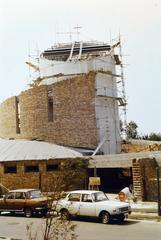 Hungary, Kaposvár, Béke utca, Szent József-templom., 1986, Csaba László örökösei, church, Wartburg-brand, Fortepan #288590