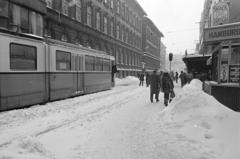 Magyarország, Budapest VIII., Festetics György utca, villamos-végállomás., 1987, Prohászka Imre, Budapest, Fortepan #288807