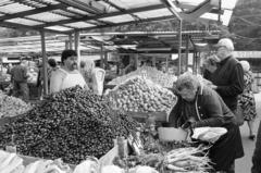 Magyarország, Budapest XIII., Lehel (Élmunkás) téri piac., 1983, Prohászka Imre, Budapest, Fortepan #289216