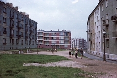 Magyarország, Kazincbarcika, Béke tér., 1967, Építésügyi Dokumentációs és Információs Központ, VÁTI, színes, Fortepan #28932