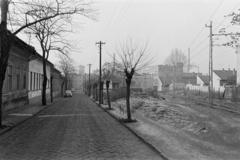 Magyarország, Budapest IV., Arany János utca, jobbra az iparvágány a Zsilip utcán keresztül a Váci útra vezet., 1969, Bencseky Mátyás, Budapest, Fortepan #289781