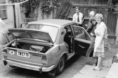 Magyarország, 1982, Bencseky Mátyás, Best of, rendszám, automobil, Skoda-márka, Skoda 120, csehszlovák gyártmány, nő, Fortepan #289830