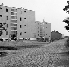 Magyarország, Békéscsaba, Áchim L. András lakótelep, Mokry utca., 1968, Építésügyi Dokumentációs és Információs Központ, VÁTI, Fortepan #29030