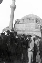 Bulgaria, Sofia, Mária Lujza hercegnő sugárút, háttérben a Banja basi mecset., 1930, Nagy Emese, Fortepan #291706