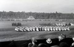 1933, Nagy Emese, jamboree, scouting, Nicolaus Horthy-portrayal, Fortepan #291716