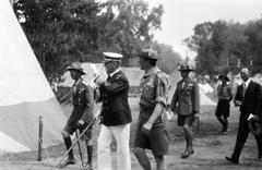 1933, Nagy Emese, jamboree, scouting, Nicolaus Horthy-portrayal, Fortepan #291727