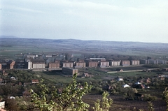 Magyarország, Uránváros, Pécs, látkép a Makár-hegy oldalából., 1961, Építésügyi Dokumentációs és Információs Központ, VÁTI, színes, látkép, Fortepan #29184