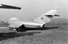 1961, Dusik, Mikojan-Gurjevics MiG-15, repülőgép, Fortepan #291976