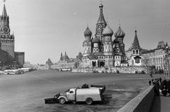 1968, Dusik, Soviet Union, church, onion dome, Fortepan #292104