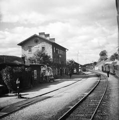 Austria, vasútállomás., 1936, Kenderessy Tibor, train station, Fortepan #292954