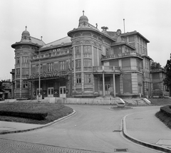 Magyarország, Kaposvár, Rákóczi tér, Csiky Gergely Színház., 1968, Építésügyi Dokumentációs és Információs Központ, VÁTI, színház, szecesszió, Art Nouveau, Magyar Ede-terv, Stahl József-terv, Fortepan #29350