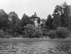 Hungary, Göd, Alsógöd (ekkor önálló, ma a város része), Huzella villa., 1930, Szávoszt-Vass Dániel, shore, Fortepan #29425