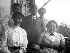 1918, Urbánné dr. Lux Judit, family, Fortepan #294569