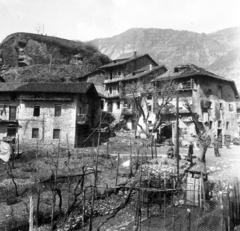 1918, Urbánné dr. Lux Judit, valley, house, photo aspect ratio: square, Fortepan #294750