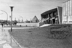 Magyarország, Uránváros, Pécs, Esztergár Lajos utca (39-es dandár út), Olympia étterem., 1964, Török Kálmán, Fortepan #295093