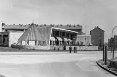 Magyarország, Uránváros, Pécs, Esztergár Lajos utca (39-es dandár út), Olympia étterem., 1964, Török Kálmán, Fortepan #295094