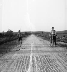1939, Botár Angéla, bicycle, Fortepan #295265