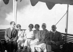 Italy, Lago di Garda, hajókirándulás., 1927, Cholnoky Tamás, Fortepan #29830