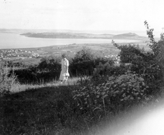 Hungary, Balatonfüred, a távolban a Tihanyi-félsziget., 1936, Cholnoky Tamás, Fortepan #29848