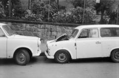 1986, Bara Péter, Trabant 500, Trabant 601, Fortepan #300012