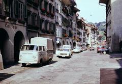 Svájc, Bern, Postgasse., 1971, Mnyenczán Tamás, Fortepan #300572