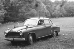 1968, Rékai Zsolt, rendszám, Wartburg 311/312, Fortepan #300703