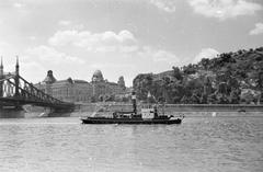 1961, Szalontai Tamás, Berettyó hajó, Fortepan #301799