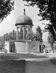 Magyarország, Margitsziget, Budapest, Zenélő kút., 1957, Németh Tamás, műemlék, Fortepan #30230