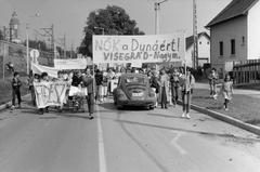 1988, Szebeni András, rendszám, felvonulás, Fortepan #302325
