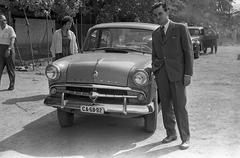 1958, Tarcsa Lajos, rendszám, Fortepan #303010