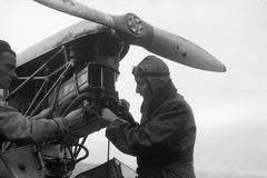 1939, Inkey Tibor, propeller, airplane, Fortepan #303743