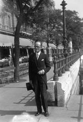 Hungary, Budapest V., Dunakorzó, Johan Leppik Észtország budapesti nagykövete., 1937, Inkey Tibor, Budapest, Fortepan #303918