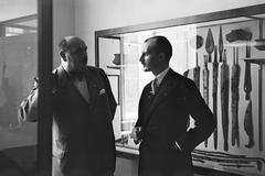 1937, Inkey Tibor, lance, weapon, sword, Fortepan #303934